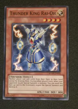 Yu-Gi-Oh! TCG Thunder King Rai-Oh RYMP-EN074 Common NM - Image 1
