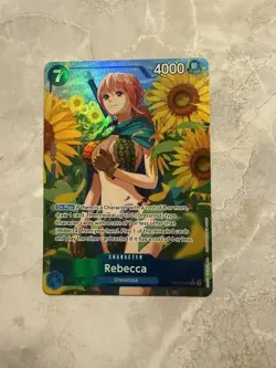One Piece Royal Blood OP10-058 Rebecca Alt Art SR - Card Game English - Image 1