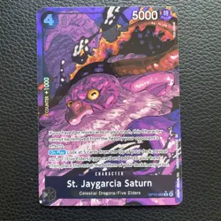 St. Jaygarcia Saturn | OP13-083 | Alt Art | One Piece Card Game TCG | English - Image 1