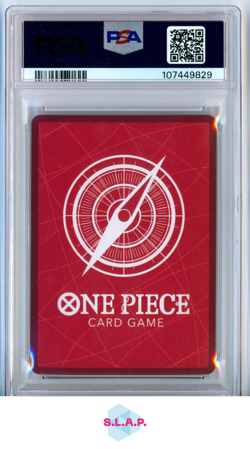 MONKEY D. LUFFY B & WALT ART ONE PIECE JAP ULTIMATE DECK ST13-2023 003 PSA 10 - Image 2