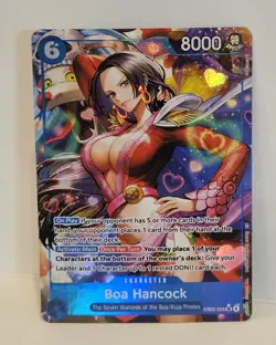 One Piece Boa Hancock EB03-026 (SR) Alt Art Heroines Edition English NM - Image 1