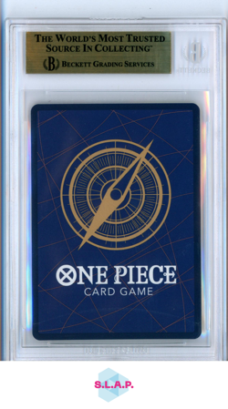 MONKEY.D. LUFFY ALT ART SEC 2025 ONE PIECE CARD GAME ROYAL BLOOD OP10118 BGS 9.5 - Image 2