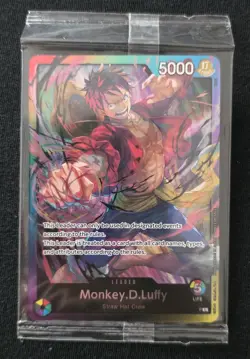 Monkey D Luffy Battle Promo v2 Leader FOIL SEALED One Piece TCG English - Image 1