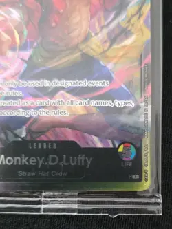 Monkey D Luffy Battle Promo v2 Leader FOIL SEALED One Piece TCG English - Image 4