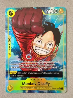 One Piece Monkey.D.Luffy Alternate Art OP07-109 500 Years in the Future - Image 1