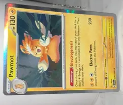 Pawmot 076/198 Holo Rare SV01: Scarlet & Violet Base Set Pokemon - Image 3