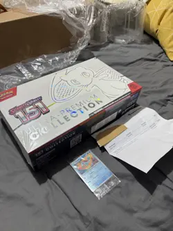 Pokemon TCG 151 English Ultra Premium Collection Box Sealed & Squirtle Promo - Image 1