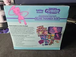 Fusion Strike Pokemon Center Sword and Shield Elite Trainer Box PC ETB Sealed - Image 2