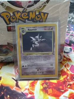 Haunter - 6/62 - Pokemon Fossil Unlimited Holo Rare Card WOTC NM - Image 1