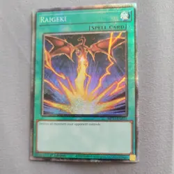 Yugioh! 1x Raigeki MP25-EN015 Starlight Rare 1st Ed NM - Image 1