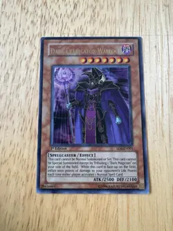 Yugioh! Dark Eradicator Warlock SD6-EN001 Ultra 1st Edition NM - Image 1