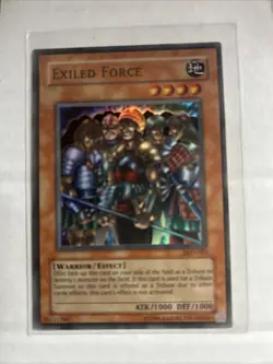 Yugioh Exiled Force LOD-023 Super Rare Original Print NM - Image 1