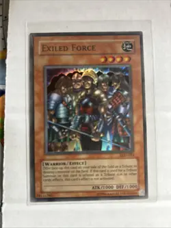 Yugioh Exiled Force LOD-023 Super Rare Original Print NM - Image 2