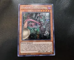 Danger! Chupacabra! MP19-EN138 Prismatic Secret Rare Yugioh Card NM - Image 1