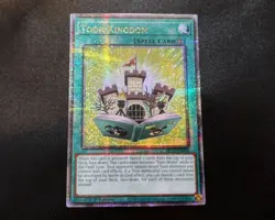 Toon Kingdom MP24-EN006 Quarter Century Rare 1st Edition Yugioh Card NM - Image 1