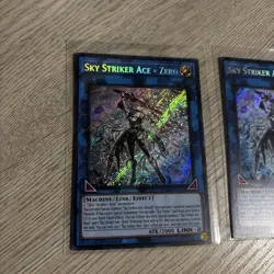 Sky Striker Ace = Zero Secret Rare Yugioh! DUAD-EN049 Near Mint! X2 - Image 2