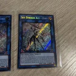 Sky Striker Ace = Zero Secret Rare Yugioh! DUAD-EN049 Near Mint! X2 - Image 3