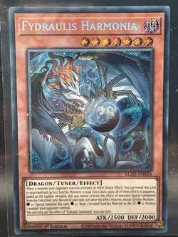 Yu-Gi-Oh! - Blazing Dominio - Fydraulis Harmonia BLZD-EN024 Secret Rare - Image 1