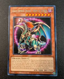 Chaos Emperor Dragon - Envoy of the End TOCH-EN030 Rare Unlimited Edition NM - Image 1