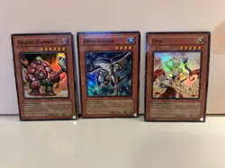 YUGIOH YU-GI-OH CMC-EN001 CMC-EN002 CMC-EN003 ABYSS SOLDIER INFERNO HAMMER TEVA - Image 1