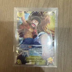Monkey.D.Luffy OP15-119 SEC Foil One Piece Card - Adventure On Kami’s Island NM - Image 1