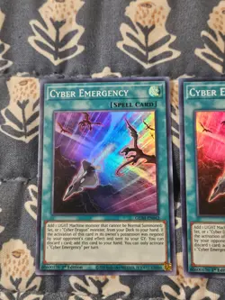 Cyber Emergency x3 - Super Rare - (GEIM) Yugioh - Image 3