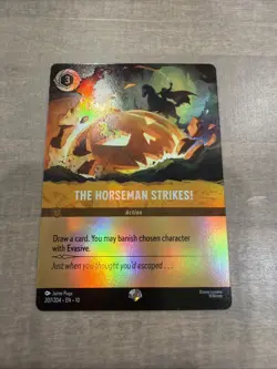 The Horseman Strikes 207/204 Foil - Whispers In the Well Disney Lorcana - Image 1