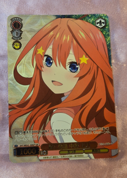 WeiB (Weiss) Schwarz Card Quintessential Quintuplets #30 Itsuki Nakano IGP JP. - Image 1