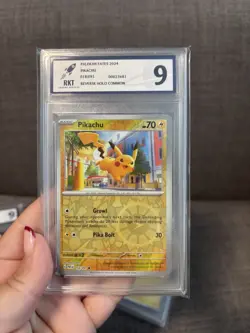 Bundle 3 Pikachu Pokemon Card Slabs Bundle RKT Graded Flying Pikachu - Image 3