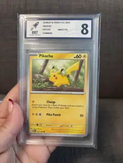 Bundle 3 Pikachu Pokemon Card Slabs Bundle RKT Graded Flying Pikachu - Image 4
