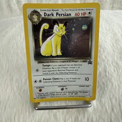 Dark Persian Pokemon Card WOTC Black Star Promo #17 Holo 2000 NM - Image 2