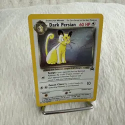 Dark Persian Pokemon Card WOTC Black Star Promo #17 Holo 2000 NM - Image 4