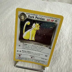 Dark Persian Pokemon Card WOTC Black Star Promo #17 Holo 2000 NM - Image 5