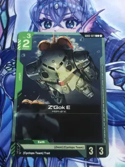 Z’Gok E - NM Event Pack 2026-27 Gundam Card Game - Image 1