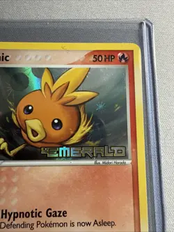 Pokemon TCG Torchic 69/106 EX Emerald 2005 Reverse Holo Rare Stamped Card - Image 3