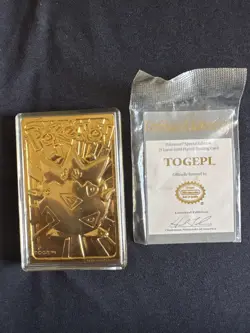 1999 Burger King Pokemon 23K Gold Plated Trading Card COMPLETE SET of 6 w/ Certi - Image 2
