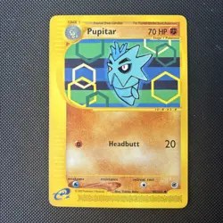Pokemon Card Expedition Base Set Pupitar 90/165 E Series Pokemon TCG - Image 1