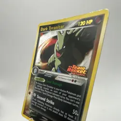 Pokemon Dark Tyranitar 20/109 Team Rocket Returns Reverse Holo Rare 120 HP Card - Image 2