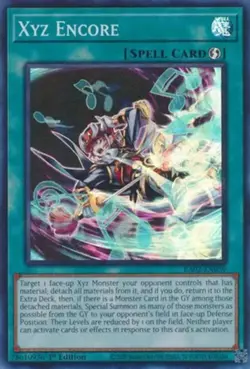 Xyz Encore - RA02-EN059 - Super Rare - 1st Edition NM Yugioh 25th Anniversary Ra - Image 1