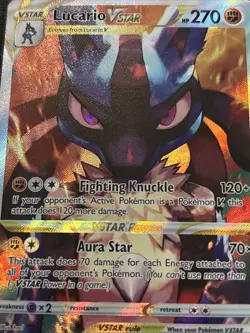 Lucario VSTAR SWSH291 SWSH: Sword & Shield Promo Cards Holo - Image 1