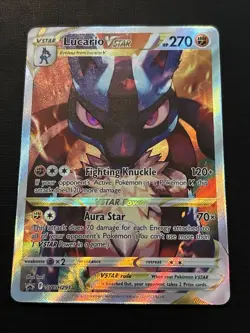 Lucario VSTAR SWSH291 SWSH: Sword & Shield Promo Cards Holo - Image 2