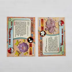 2000 Topps Pokemon Series 2 Koffing #109 Weezing #110 Vintage NM Cards - Image 3
