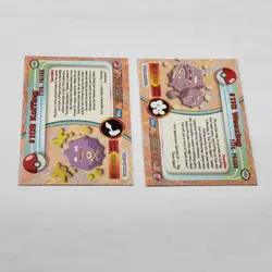 2000 Topps Pokemon Series 2 Koffing #109 Weezing #110 Vintage NM Cards - Image 4