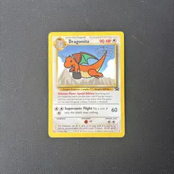 Pokemon Card Black Star Promo Dragonite 5 WB Pokemon Movie WOTC - Image 2