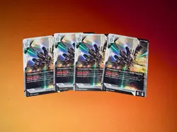 4x Freedom Gundam (METEOR) Boost Kit 01 Gundam Promotional Cards GD03-076 - Image 1