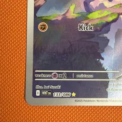 Meinfoo 133/086 White Flare Pokemon Card Illustration Rare - Image 5
