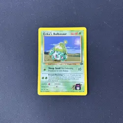 Pokemon Card Gym Challenge Erika's Bulbasaur 39/132 WOTC Rare - Image 2