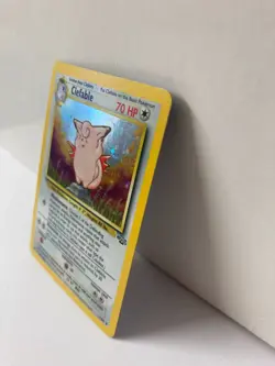 Clefable 1/64 Jungle Holo Rare Pokemon Card WOTC 1999 LP - Image 5