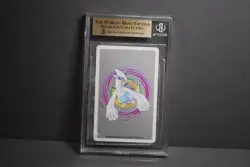 Beckett Gem Mint Pineco #204 Lugia Silver Poker Set 1999 Japanese Playing Card - Image 5