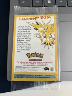 Pokemon Card Black Star Promo Articuno 22 WOTC Sealed! Corrected Kimura version! - Image 2